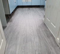 Wooden Floor in Kitchen Just Fitted